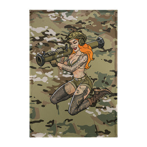 M-Tac Banner Tactical Girl AT-4 35.4 x 51.2 inches