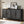 Antique Four Door Sideboard with Hollow Doors - Black Pine Veneer