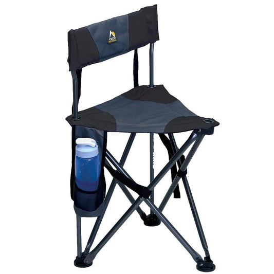 GCI Outdoor Quik-E Camping Stool Portable Folding Stool Chair - TRAPSKI, LLC