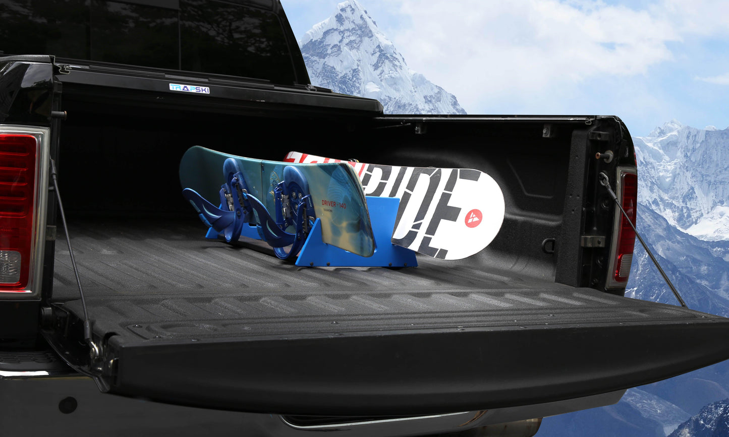 TRAPSKI DOUBLE Mobile All Mountain Ski and Standard Stance Snowboard Rack