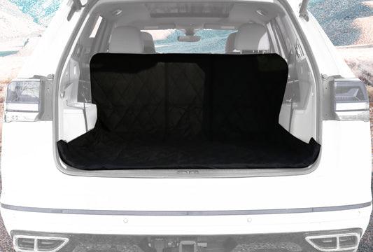 WATERPROOF SUV Cargo Liner for fold down 60/40 divided seats with pass-through option - TRAPSKI, LLC