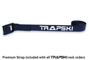 TRAPSKI POWDER QUAD Mobile Ski and Snowboard Rack - TRAPSKI