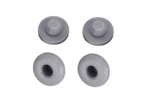 TRAPSKI Rack Replacement Rack Feet | Common 20 qt Cooler Rubber Feet for RTIC Coolers, Yeti Coolers, Tundra Roadie Tank Hard Sided | Non-Slip Non-Scratch Rubber Feet, Gray - TRAPSKI