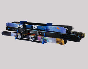 TRAPSKI SIX PACK Mobile All Mountain Ski and Standard Stance Snowboard Rack - TRAPSKI