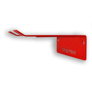 Wall Rack Holds Skis or Snowboard by Bindings, Yard Tools, Gear & Equipment - Made in the USA - TRAPSKI